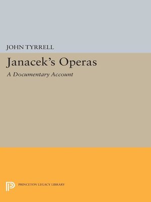 cover image of Janácek's Operas